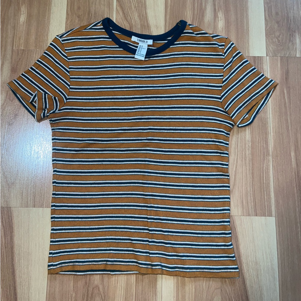 Forever 21 Striped Top